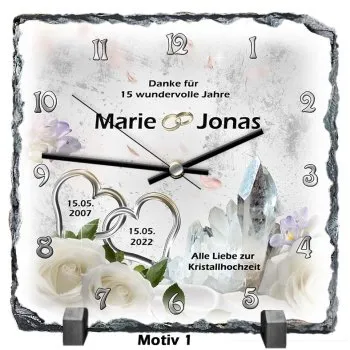 15. Hochzeitstag Geschenk